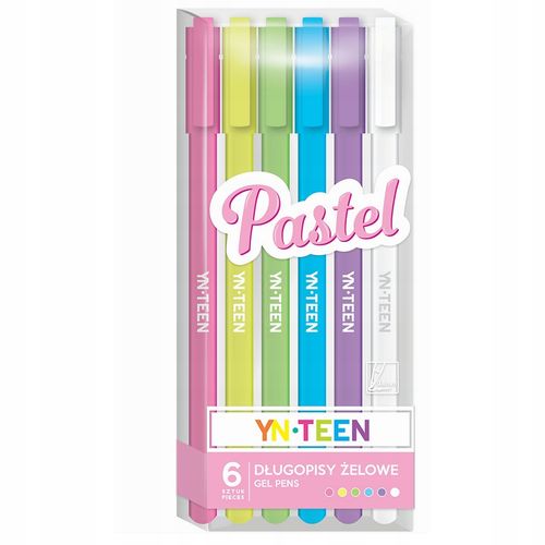 długopis żelowy 6 kol. pastel ynt 8210 na Arena.pl