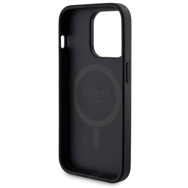 Etui Guess do iPhone 13 Pro Max, Czarny, MagSafe zdjęcie 7