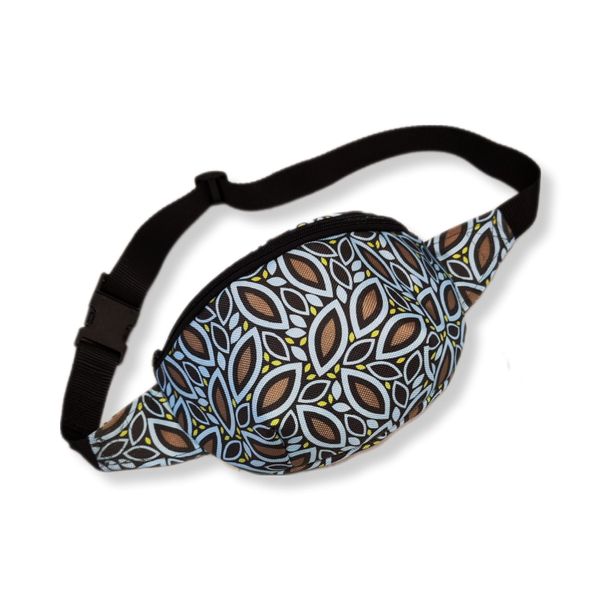 Zestaw Worek + Nerka Niebieskie Listki zdjęcie 2