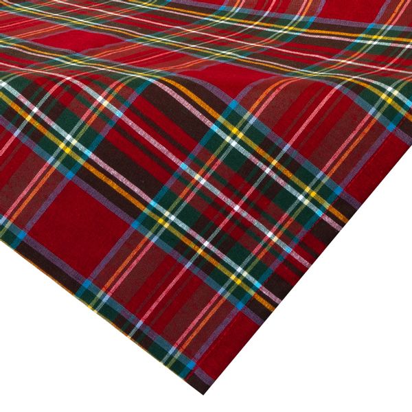 Bieżnik Świąteczny CZERWONy KRATA Boże Narodzenie PolDesign zdjęcie 2