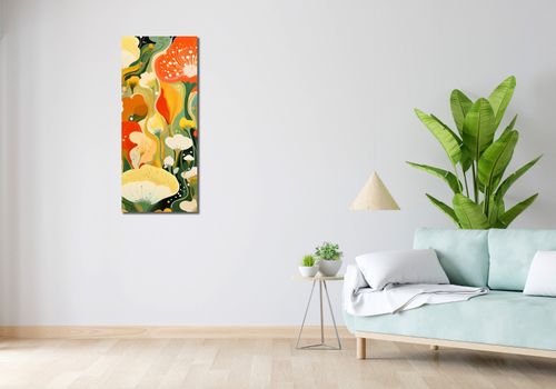 Obraz 40x100cm Kwiatowy Raj na Arena.pl