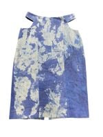 ELLEME PARIS PENCIL CUTOUT DENIM BLUE R42