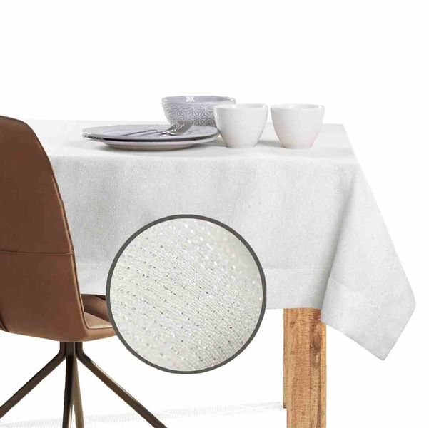 TCLOTH/DK/SPARKLE/BRD/CREAM/100x100 zdjęcie 4