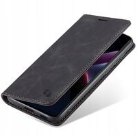 ETUI Z KLAPKĄ SKÓRZANE PORTFEL CASE POKROWIEC ZAMYKANE DO POCO X7 PRO 5G