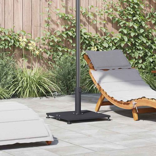 Podstawa do parasola na zewnątrz ciemno szary 45 x 45 x 31 cm na Arena.pl