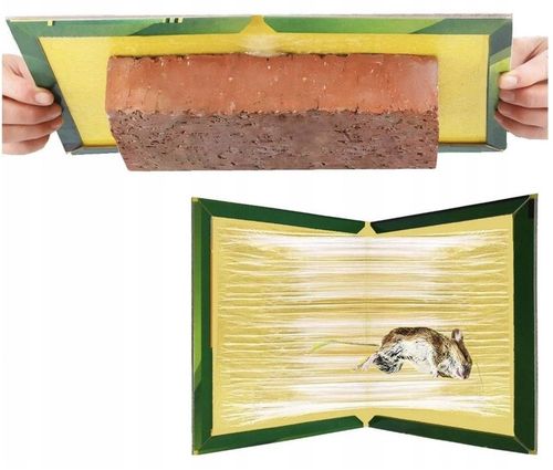 50x PUŁAPKA NA MYSZY SZCZURY MYSZOŁAPKA SILNY KLEJ LEP AROMAT MOCNA na Arena.pl