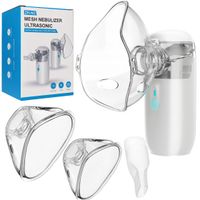 INHALATOR NEBULIZATOR ULTRADŹWIĘKOWY PRZENOŚNY DLA DZIECI I DOROSŁYCH HIT