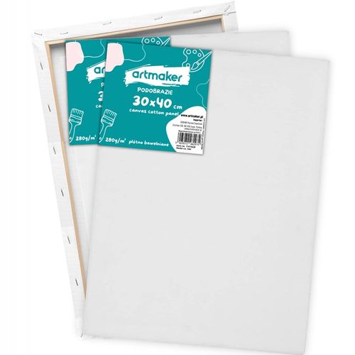 DUŻY ZESTAW Malarski sztaluga płótna farby PREMIUM na Arena.pl