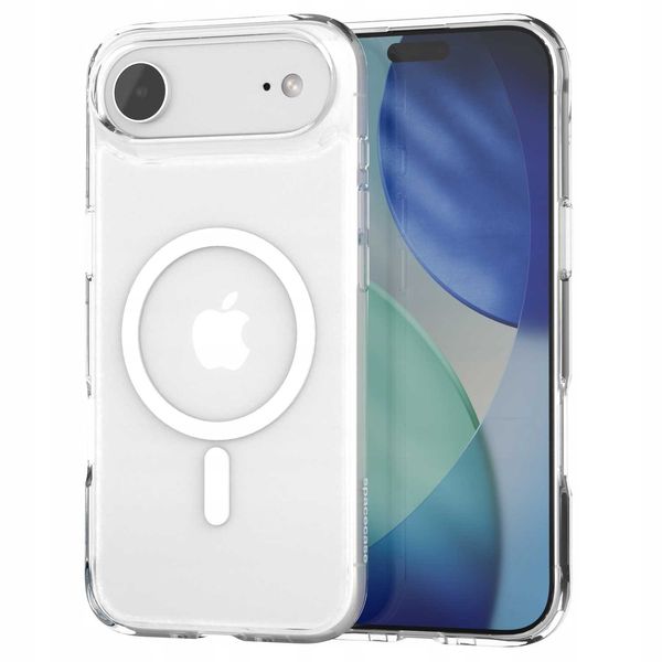Spacecase Clear Mag Iphone 17 Air White zdjęcie 2