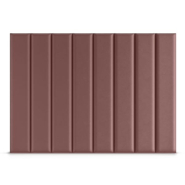 PANEL TAPICEROWANY BRUDNY RÓŻ WEZGŁOWIE 3D 90cm x 15cm zdjęcie 4