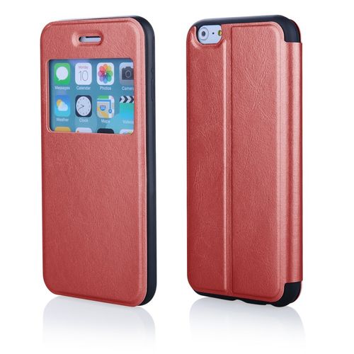 Etui Slim View iPhone 6/6s - czerwony na Arena.pl