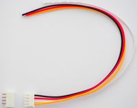 Konektor JST 4pin z gniazdem montażowym XH2.54 XH