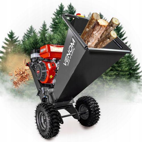 POTĘŻNY ROZDRABNIACZ SPALINOWY DO GAŁĘZI 120MM MOCNY SILNIK 420CC na Arena.pl