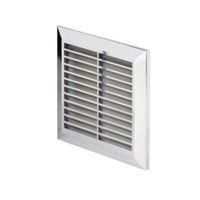 KRATKA WENTYLACYJNA FENUG 17X17CM TWORZYWO SREBRNY