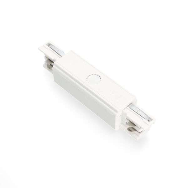 Łącznik 'I' do łączenia szyn ZEWNĘTRZNY BIAŁY do LED NEXTRACK zdjęcie 2