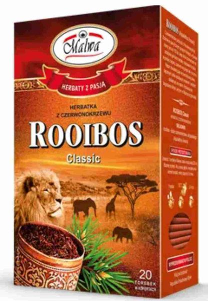 MALWA Herbata Roobios Classic 20tb x 2g zdjęcie 1
