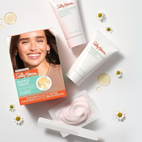 Rozjaśniacz do włosów twarzy i ciała vegan Bleach Cream Sally Hansen 100 ml na Arena.pl