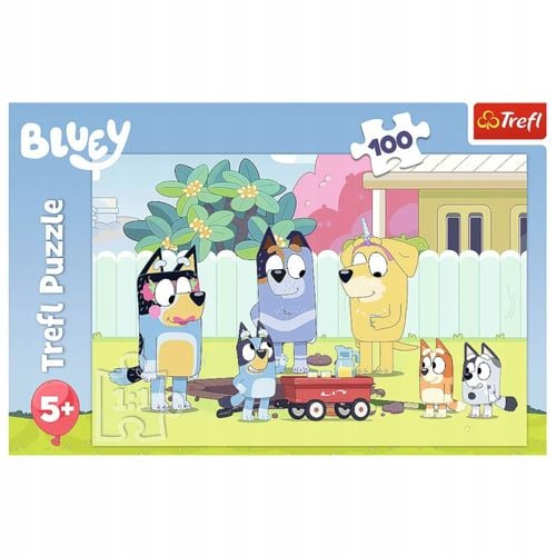 puzzle 100 wesoły świat bluey 16471 na Arena.pl