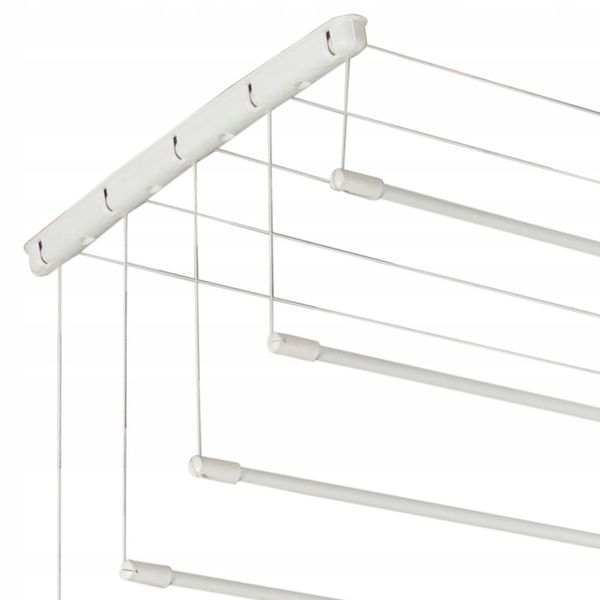 Suszarka Na Pranie Ubrania Sufitowa 5 Prętów 100cm zdjęcie 9