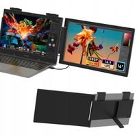 Monitor przenośny DO LAPTOPA KONSOLI 14" FULL HD IPS SLIM ZEUSLAP Z14P