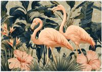 Fototapeta Na Flizelinie Do Sypialni Salonu Flaming 350x250