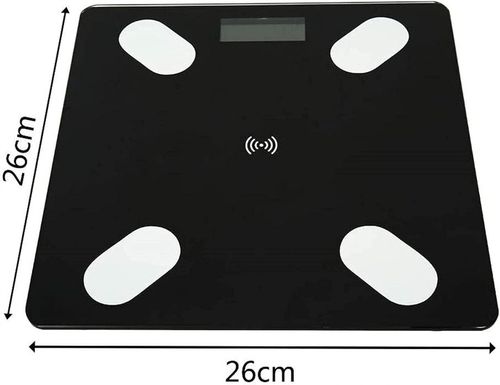 INTELIGENTNA WAGA ŁAZIENKOWA bluetooth inteligentna analityczna SMART SLIM na Arena.pl