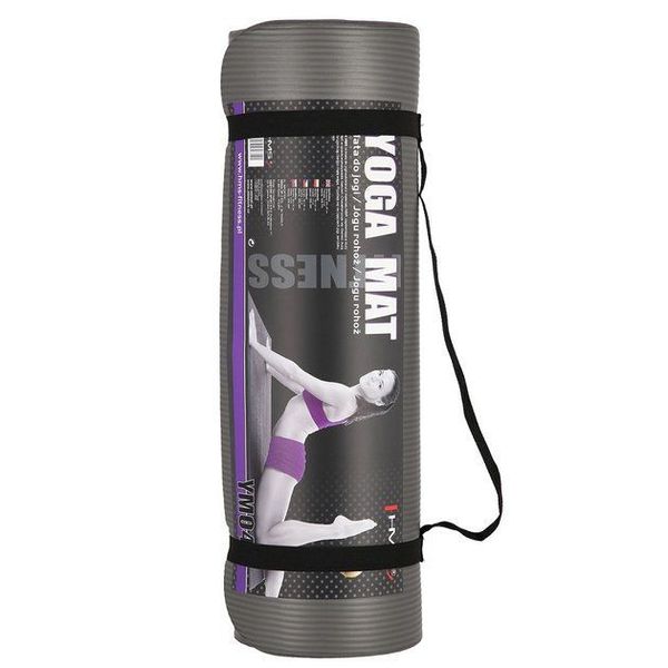 Mata do yogi YM04 HMS 183x61x1,5 cm szara zdjęcie 1