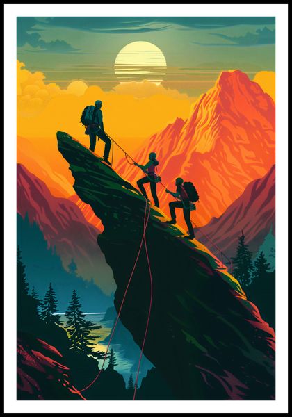 Plakat 61x90,5cm U Szczytu zdjęcie 3