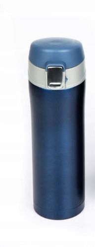 Termos turystyczny kubek termiczny Smile STT-16 420ml niebieski na Arena.pl