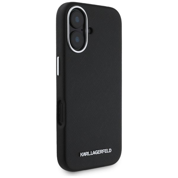 Etui Karl Lagerfeld do iPhone 16, Czarny, MagSafe zdjęcie 4