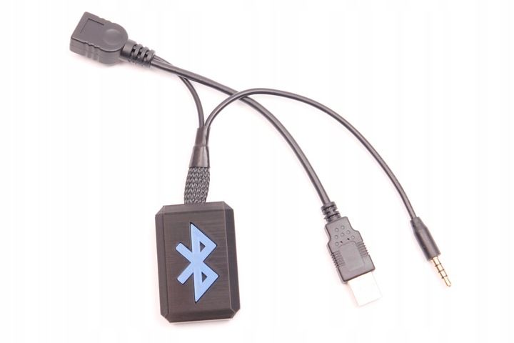 Adapter Bluetooth AUX USB, bezinwazyjny zdjęcie 1