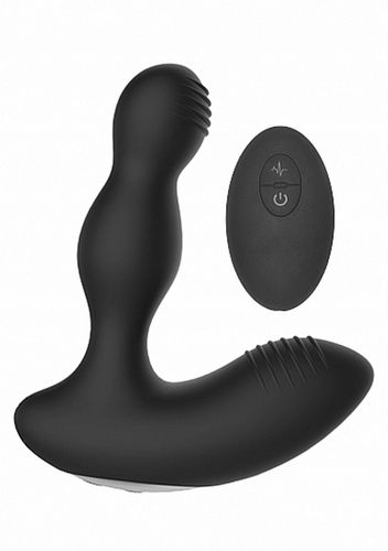 Remote Controlled E-Stim & Vibrating Prostate Massager - Black na Arena.pl