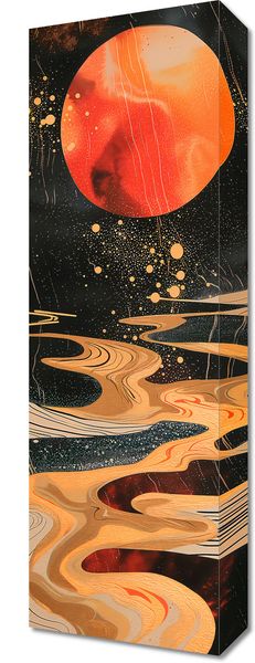 Obraz 20x60cm Planetarny Taniec zdjęcie 1