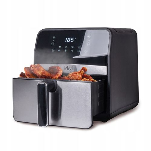 FRYTKOWNICA BEZTŁUSZCZOWA IDEAL AIR FRYER FRYTOWNICA 1800W DUŻA MISA na Arena.pl