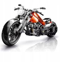 Klocki konstrukcyjne K&M motocykl chopper 436 elementów plastikowe 8+
