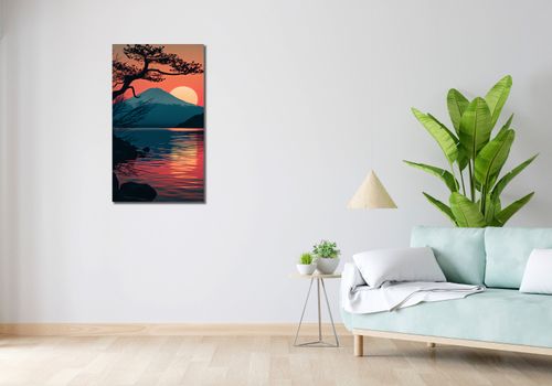 Obraz 50x90cm Góra Wieczorem na Arena.pl