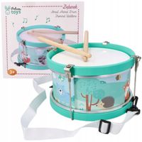 Bębenek dla dzieci ADAM TOYS Leśne Zwierzęta - zabawka muzyczna