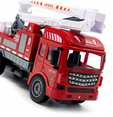 AUTO WÓZ STRAŻACKI STRAŻ POŻARNA STEROWANE NA PILOT Z DRABNINĄ DLA DZIECI na Arena.pl