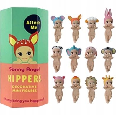 SONNY ANGEL HIPPERS MINI LALECZKA NA TELEFON OZDOBA ZWIERZĄTKA RODZAJE na Arena.pl