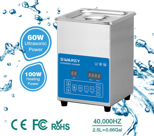 Myjka ultradźwiękowa Swarey 2,5L z podgrzewaczem timer i 40kHz POWYSTAWOWY na Arena.pl