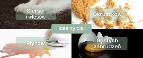 Odkurzacz Bezprzewodowy 4Swiss VC024 Filtr HEPA Pionowy Mopujący na Arena.pl