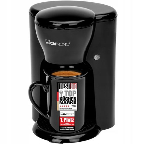 Ekspres przelewowy kawiarka na 1 filiżankę Clatronic KA na Arena.pl