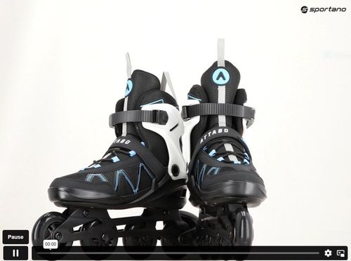 Rolki męskie ATTABO Bliss 43 REKREACYJNE ABEC-7 KÓŁKA 80mm ALUMINIOWA PŁOZA na Arena.pl