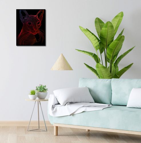 Plakat 40x50cm Cyfrowa Kocica na Arena.pl