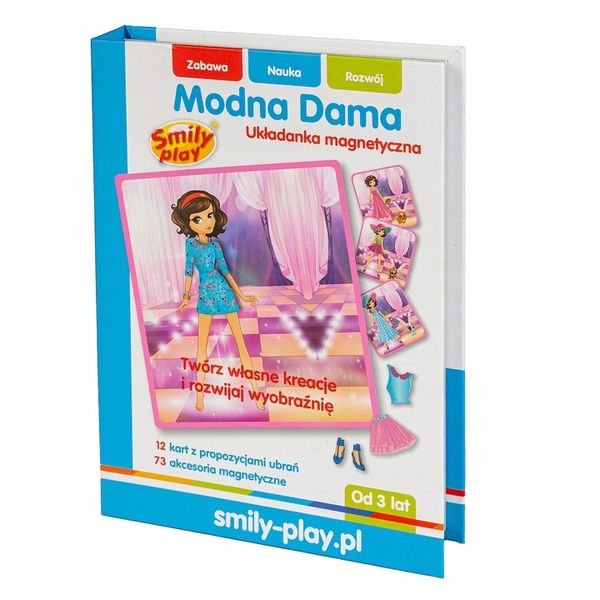 Układanka magnetyczna Modna Dama zdjęcie 7