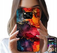 ETUI DO XIAOMI POCO X3 - KAMIENNE WZORY, OBUDOWA CASE + SZKŁO