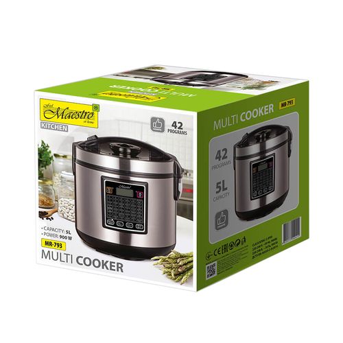 MAESTRO MR793 5L multicooker 16 programów na Arena.pl