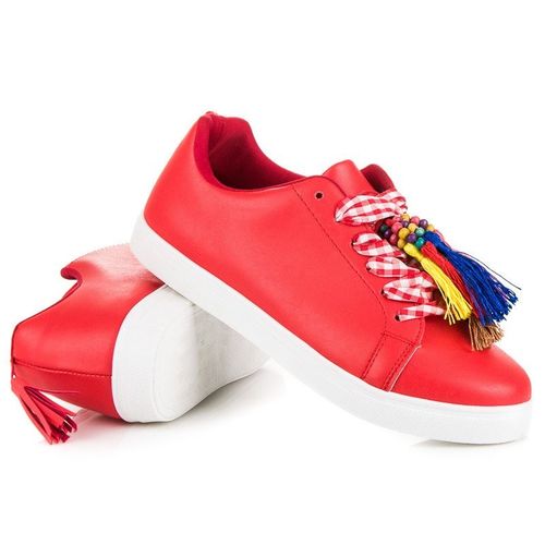 MODNE CZERWONE TRAMPKI VICES Rozmiar - 40 na Arena.pl