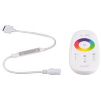 Zestaw sterownik+pilot do taśm LED RGBW 319364 biały