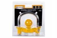 Zabezpieczenie antykradzieżowe zaczepu kulowego przyczepy UNITRAILER